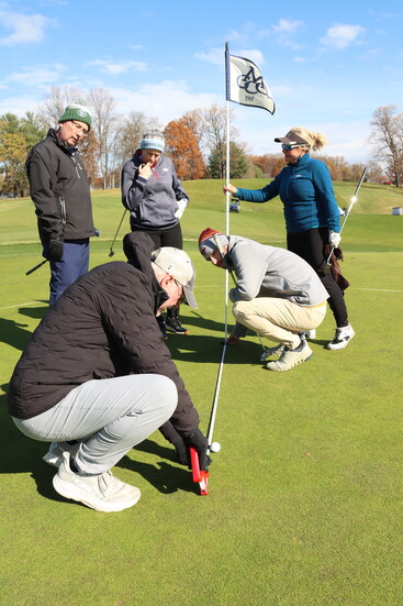 Golfing at the Highlands School's annual Big Event fundraiser. Photo Credit: MidAtlantic Photographic LLC