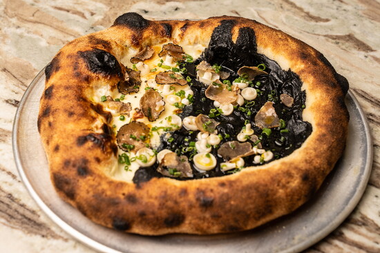 Lee's, Truffle Pizza. Photo by Carla Gomez