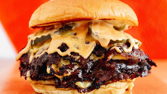 For the Win's famous smashburger