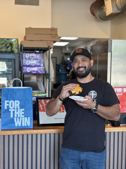 Santos Uy at For the Win in Brentwood