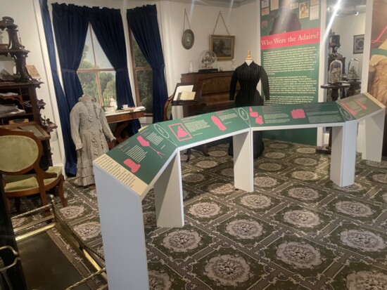 Adair exhibit at Westport Museum for History and Culture. (Photo: Jerri Graham)