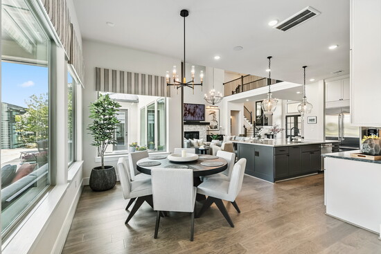 Natural light fills the breakfast area, where dining feels as scenic as it does comfortable.