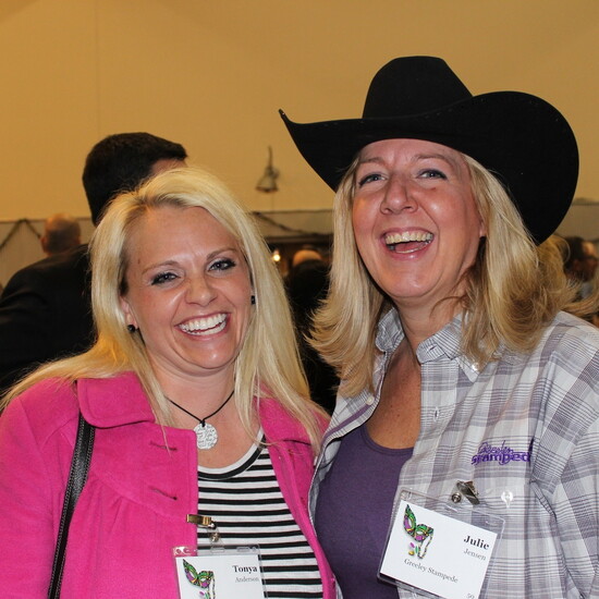 Tonya Andersen and Julie Jensen
