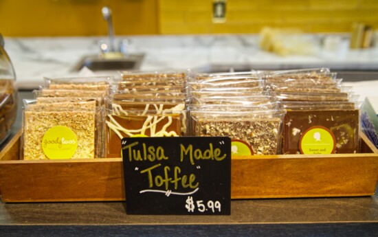 Goodytwo's Toffee Company is a Tulsa business.