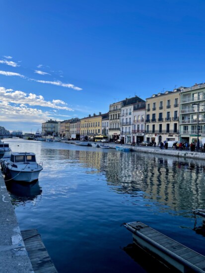 Village of Sète, France