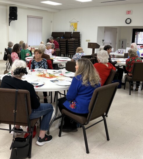 The Lutheran Women Missionary League at Lakeside Lutheran Church dedicated to supporting others. 