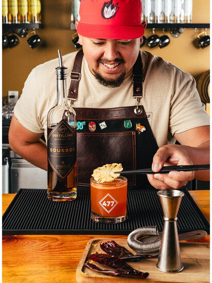 Edgar curating your next favorite drink