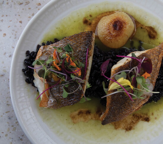 Branzino a la plancha.