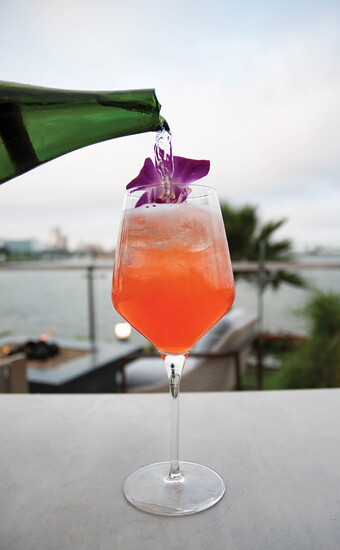 Aperol spritz.