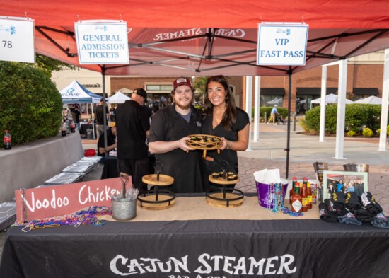 The Cajun Steamer served up bayou-style treats at the Taste of Hendersonville.