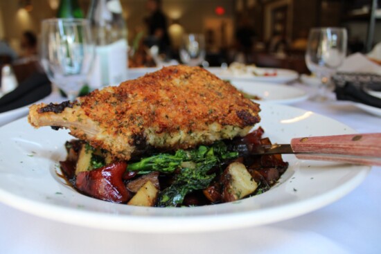 Panko Crusted Pork Chop