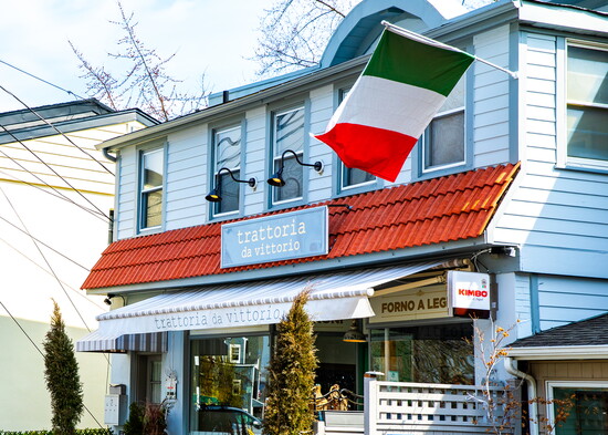 Exterior of Trattoria da Vittorio