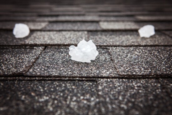 Hail can be devas ting to your roof 
