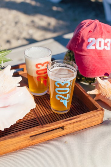 203 Pint Glasses and Classic Embroidered Cap