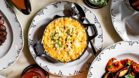 Loch Bar, Crab, Shells & Cheese. Photo courtesy of Loch Bar
