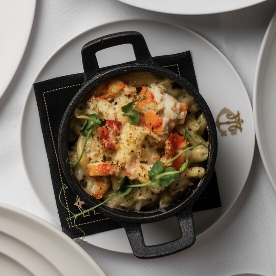 Turner's Cut, Alaskan King Crab Mac & Cheese. Photo courtesy of Turner's Cut