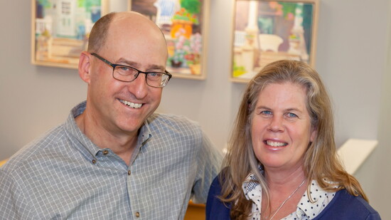 Jennifer Huestis and Bob Tucker