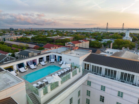 Tallest rooftop Pool in Charleston