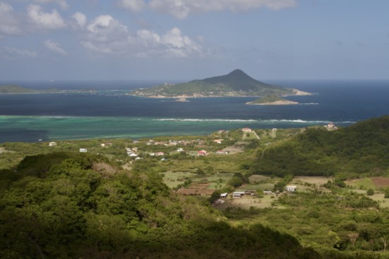 A view of Carriacou Island.
