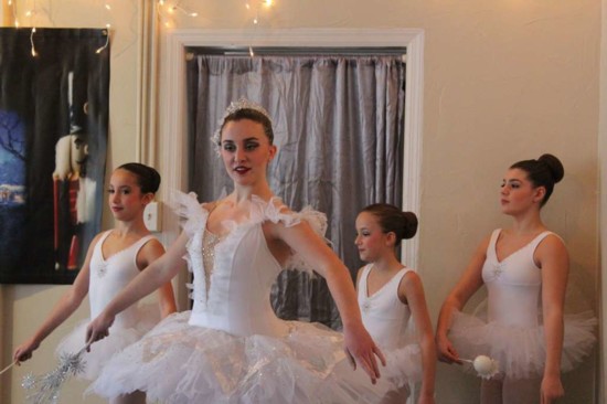 Excerpts from The Nutcracker are performed throughout the weekend by Flash Pointe Dance of Fairfield.