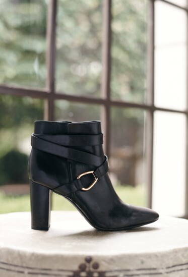 An elegant and stylish boot, one of Katie's many designs. Photo provided by Ralph Lauren.