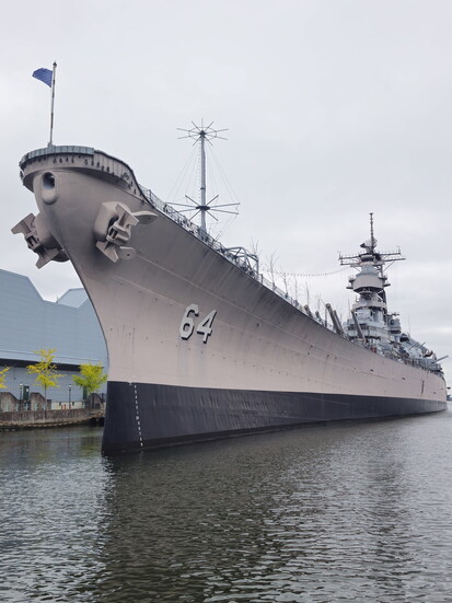 USS Wisconsin. Photo Credit: Trevor Joppich