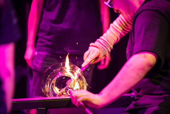 Glassblowing. Photo Credit: Visit Norfolk.