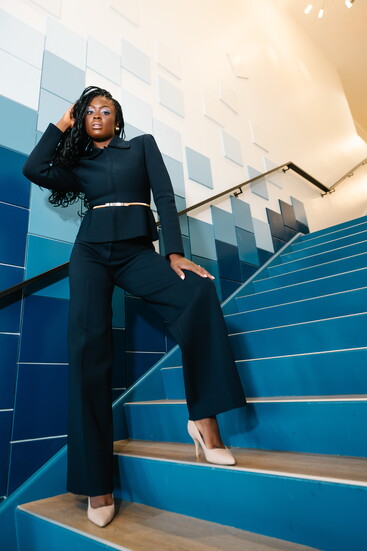 Suit: Scanlan Theodore; Shoes: Ally Shoes