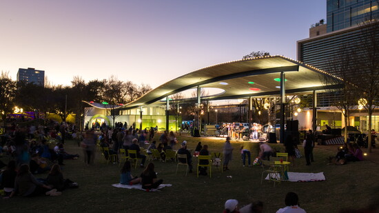 Architect Stephanie Millet was part of the team that created the award - winning Levy Park in the Upper Kirby District in Houston. Photo by Ayala Vargas