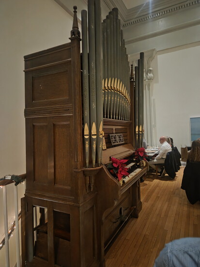 Organ at Wye Oak Tavern. Photo Credit: Jennifer Waldera