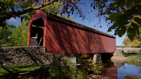 Covered bridge. Photo Credit: Visit Frederick