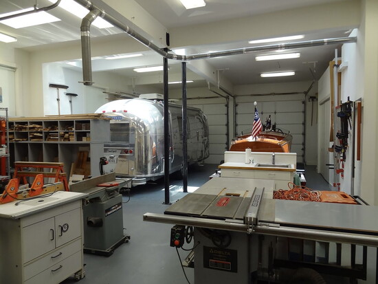 Full shop equipped to handle antique restorations.