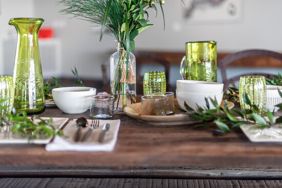 Open-air seating creates an elegant but natural atmosphere for gatherings at Seasons.