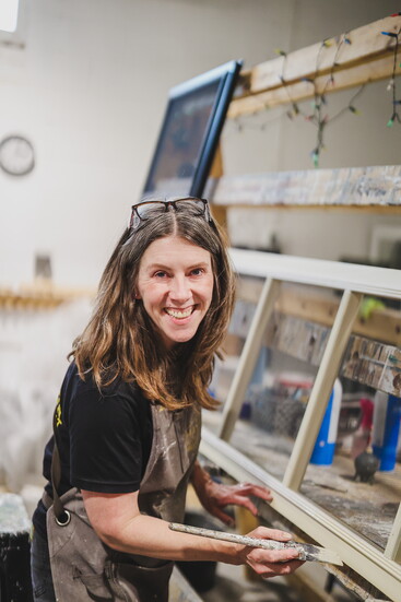 Lida Gilbertson, production manager.