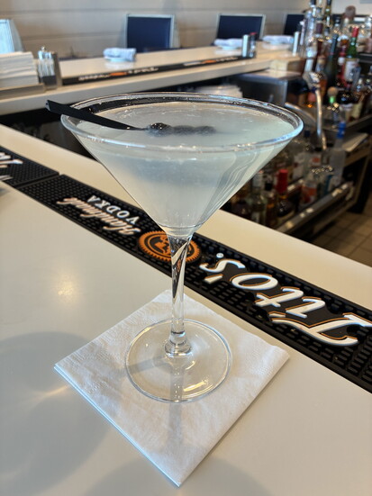 White Cosmo at Barrett's on the Pike. Photo Credit: Dave Burris