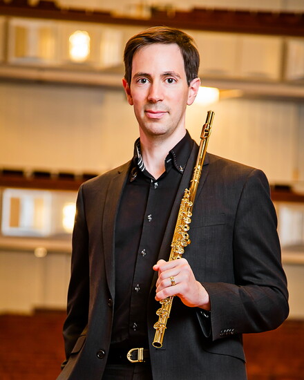 Aaron Goldman, principal flutist with the National Symphony Orchestra, lives in Chevy Chase, where nature and connection shape his approach to music. 