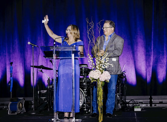 Co-founders Melissa Keller and Travis Keller of the Abigail E. Keller Foundation.