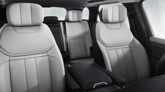 Heated and ventilated electric memory front seats with massage function.