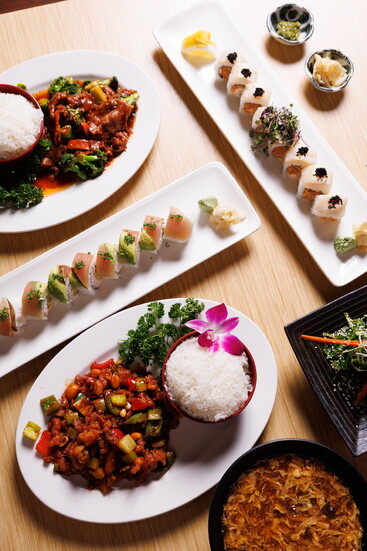 JJ Sushi & Chinese Cuisine – Ada’s go-to spot for comforting Chinese flavors and fresh sushi.