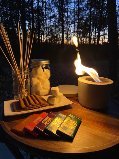 Simply Lit Fire Pots are a perfect addition to any night.