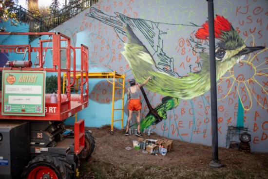 An artist making Chamblee beautiful and unique