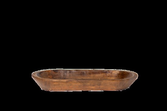 Wooden Dough Bowl 