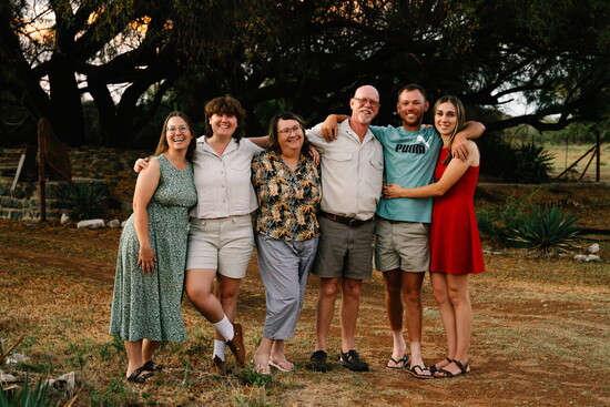 Adeline's family in South Afria