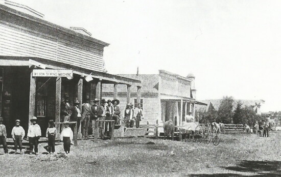 Sherburne Brothers store circa 1872. Photo provided by Brad Rovanpera.
