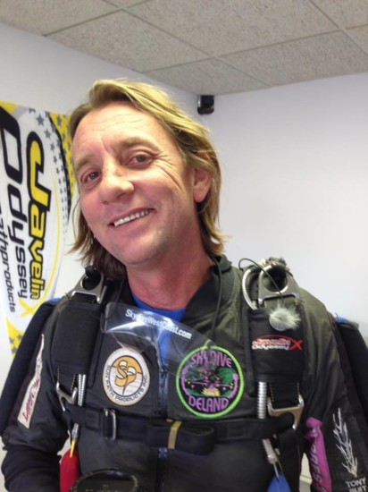 Skydive West Coast co-founder Robbie Spencer