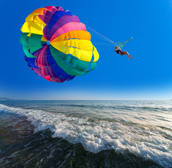 Go parasailing at Corpus Christi