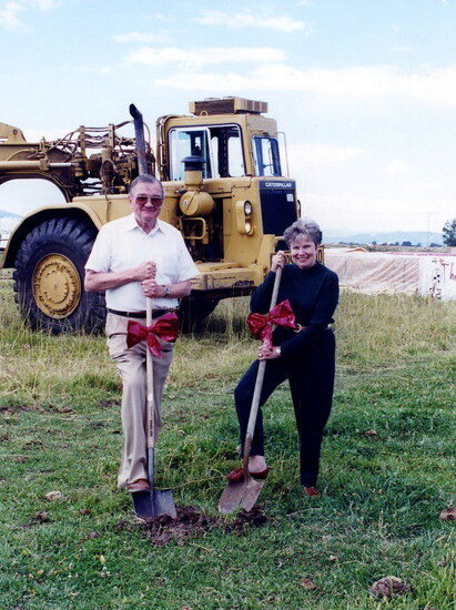 Eagle Mount founders General Bob and Mrs. Greta Mathis; photo provided by Eagle Mount Bozeman