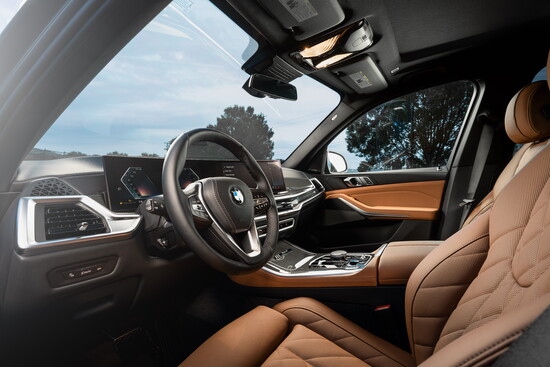 Interior ofBMW X5 Silver Anniversary Edition 