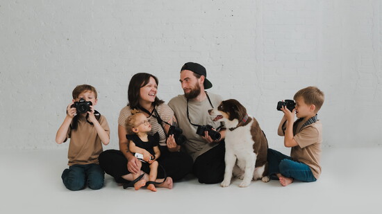 Shilo, Austin and their family. 
