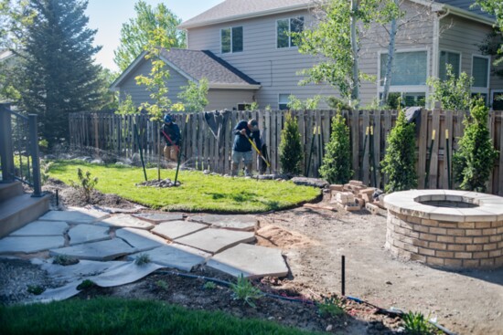 Hardscape projects blossom visually over time as plants take root and grow.